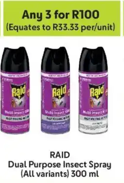 Makro Raid Dual Purpose Insect Spray offer
