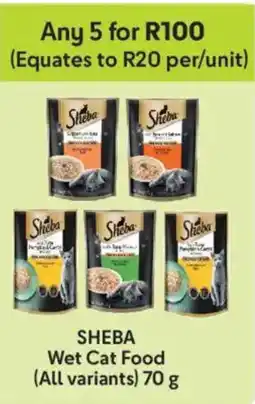 Makro Sheba Wet Cat Food offer