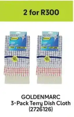 Makro Goldenmarc Terry Dish Cloth offer