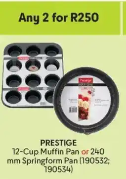 Makro Prestige 12-Cup Muffin Pan or Springform Pan offer