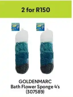 Makro Goldenmarc Bath Flower Sponge offer