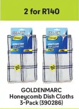 Makro Goldenmarc Honeycomb Dish Cloths offer