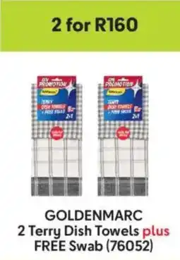 Makro Goldenmarc Terry Dish Towels plus Free Swab offer
