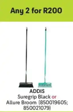 Makro Addis Suregrip Black or Allure Broom offer