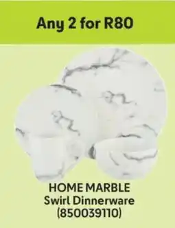 Makro Home Marble Swirl Dinnerware offer