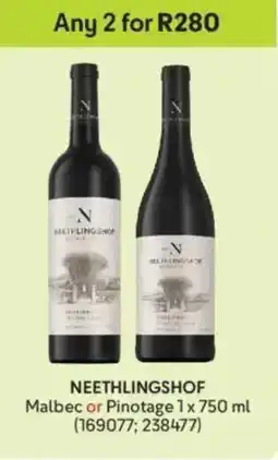 Makro Neethlingshof Malbec or Pinotage offer
