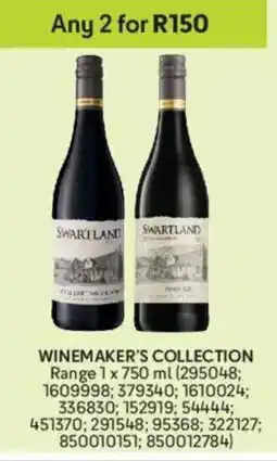 Makro Swartland Winemakers Collection Range offer