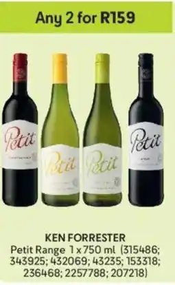 Makro Ken Forrester Petit Range offer