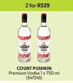 Makro Count pushkin premium vodka offer