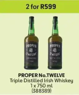 Makro Proper No.Twelve Triple Distilled Irish Whiskey offer
