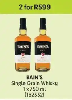 Makro Bain's Single Grain Whisky offer