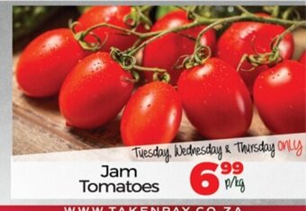 Take 'n Pay Jam Tomatoes per kg offer