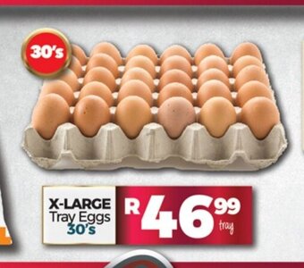 Take 'n Pay X-Large Tray Eggs 30's offer