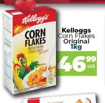 Take 'n Pay Kelloggs Corn Flakes Original 1kg offer