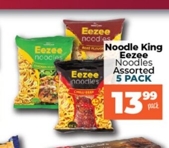 Noodle King Eezee Noodles Assorted 5 Pack