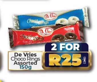 Take 'n Pay De Vries Choco Rings Assorted 150g offer