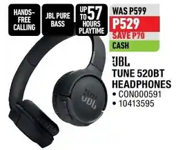 Home Corp JBL TUNE 520BT HEADPHONES offer