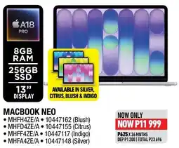 Home Corp MACBOOK NEO offer