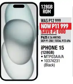 Home Corp iPhone 15 (128GB) offer