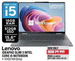 Home Corp Lenovo ideapad slim 3 intel core i5 notebook offer