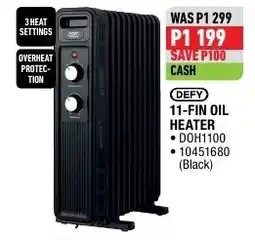 Home Corp DEFY 11-FIN OIL HEATER offer