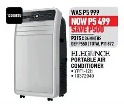 Home Corp ELEGANCE PORTABLE AIR CONDITIONER offer
