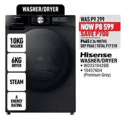 Home Corp Hisense WASHER/DRYER offer