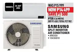 Home Corp SAMSUNG SPLIT INVERTER AIR CONDITIONER offer