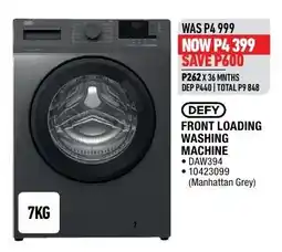 Home Corp Defy Front Loading Washing Machine offer