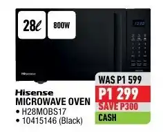 Home Corp Hisense MICROWAVE OVEN offer