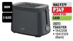 Home Corp Defy toaster offer