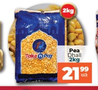 Take 'n Pay Pea Dhall 2kg offer