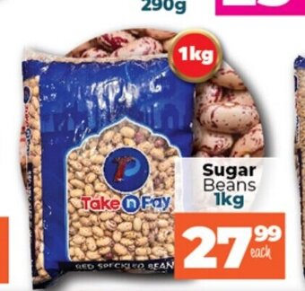Take 'n Pay Sugar Beans 1kg offer