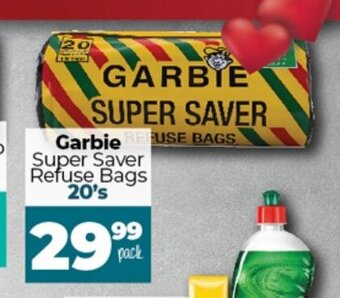 Take 'n Pay Garbie Super Saver Refuse Bags 20's offer
