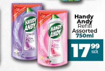 Take 'n Pay Handy Andy Refill Assorted 750ml offer