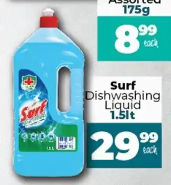 Take 'n Pay Surf Dishwashing Liquid 1.5lt offer