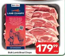 Pick n Pay Bulk Lamb Braai Chops offer