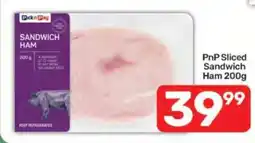 Pick n Pay PnP Sliced Sandwich Ham 200g offer
