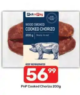Pick n Pay PnP Cooked Chorizo 200g offer