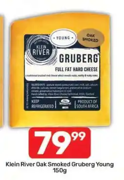 Pick n Pay Klein River Oak Smoked Gruberg Young 150g offer