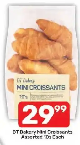 Pick n Pay BT Bakery Mini Croissants Assorted 10s Each offer