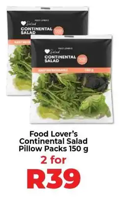Food Lover's Market Food Lover’s Continental Salad Pillow Packs 150 g offer