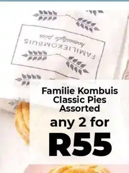 Food Lover's Market Familie Kombuis Classic Pies Assorted offer
