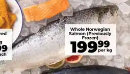 Food Lover's Market Whole Norwegian Salmon (Previously Frozen) offer