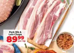 Food Lover's Market PORK RIB & LOIN CHOPS offer