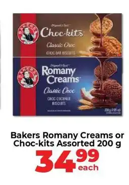 Food Lover's Market Bakers Romany Creams or Choc-kits Assorted 200 g offer