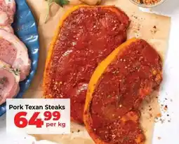 Food Lover's Market Pork Texan Steaks offer