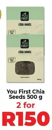 Food Lover's Market You First Chia Seeds 500 g offer