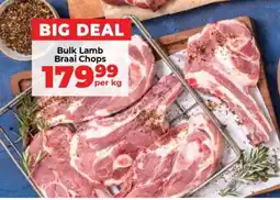 Food Lover's Market Bulk Lamb Braai Chops offer