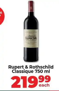 Food Lover's Market Rupert & Rothschild Classique 750 ml offer